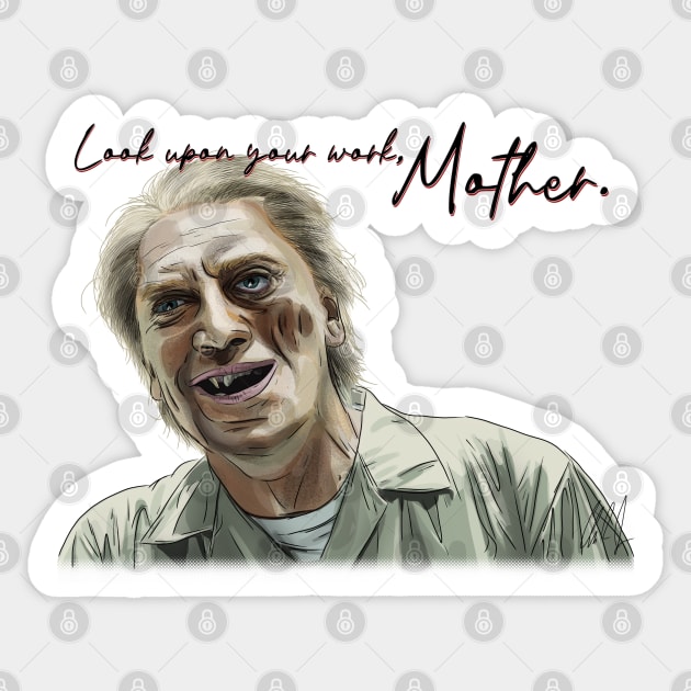 Skyfall: Look Upon Your Work Sticker by 51Deesigns